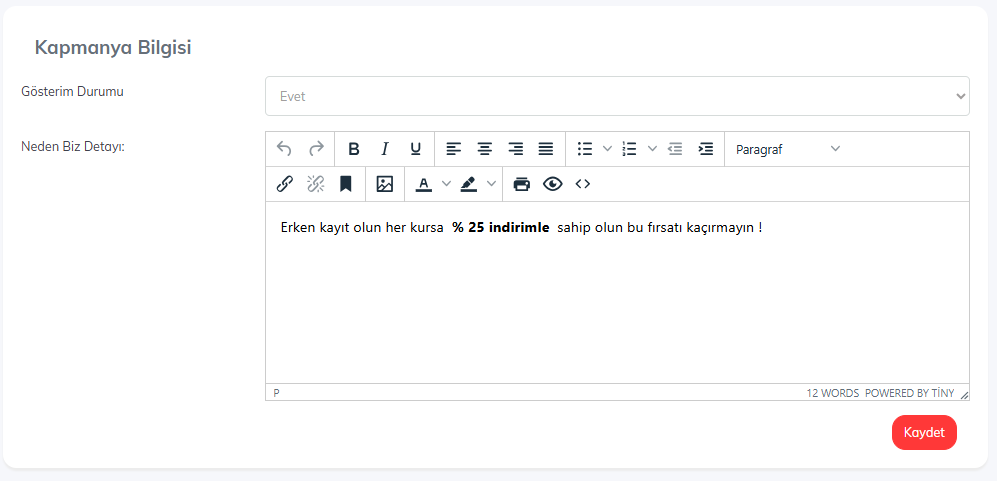 Kapmanya Modülü 1