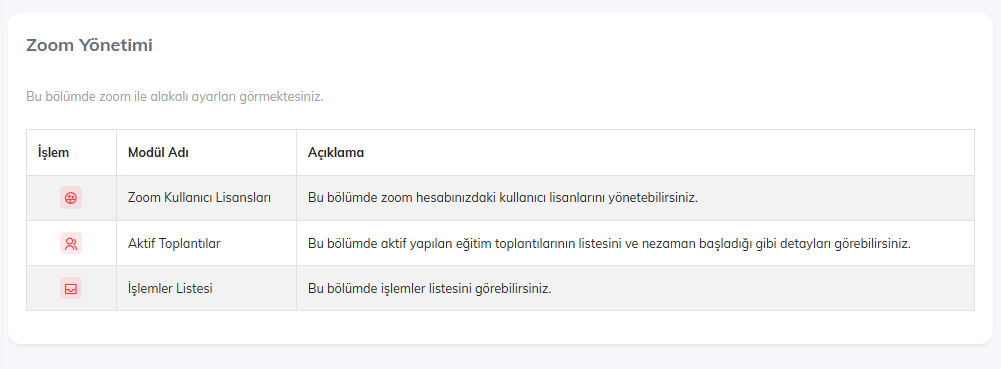 Zoom Modüle 1